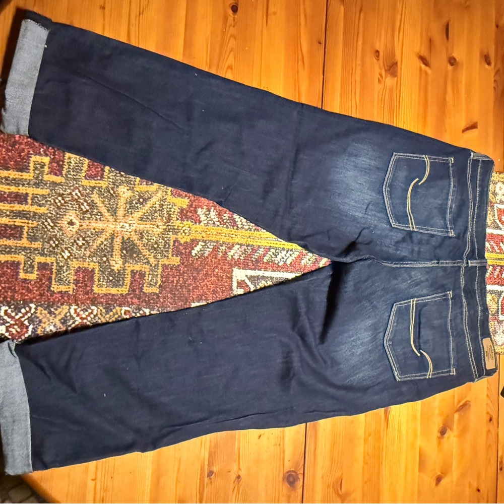 Signature by Levi Strauss Dark Blue Boyfriend Jeans - Picture 2 of 5